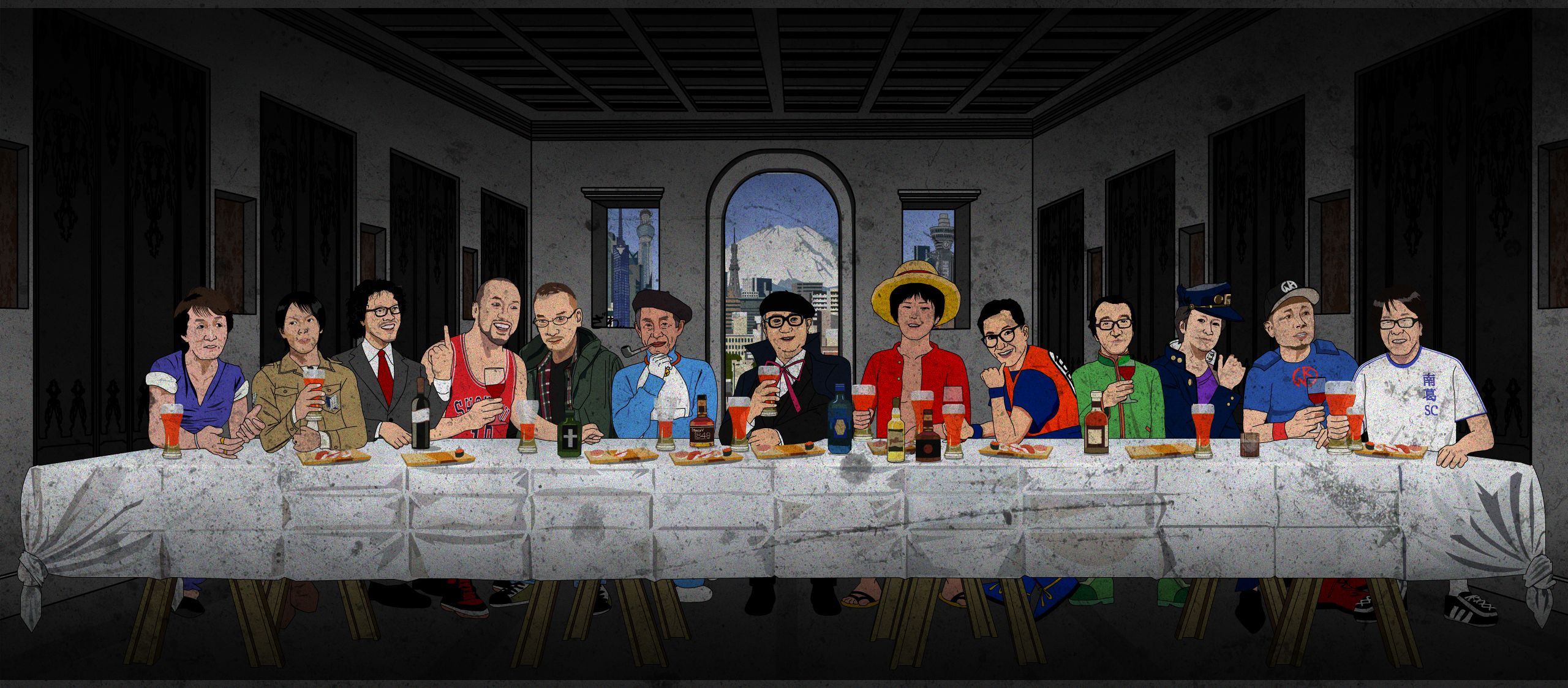 【絶対読むべき】最強漫画で最後の晩餐を描いた!