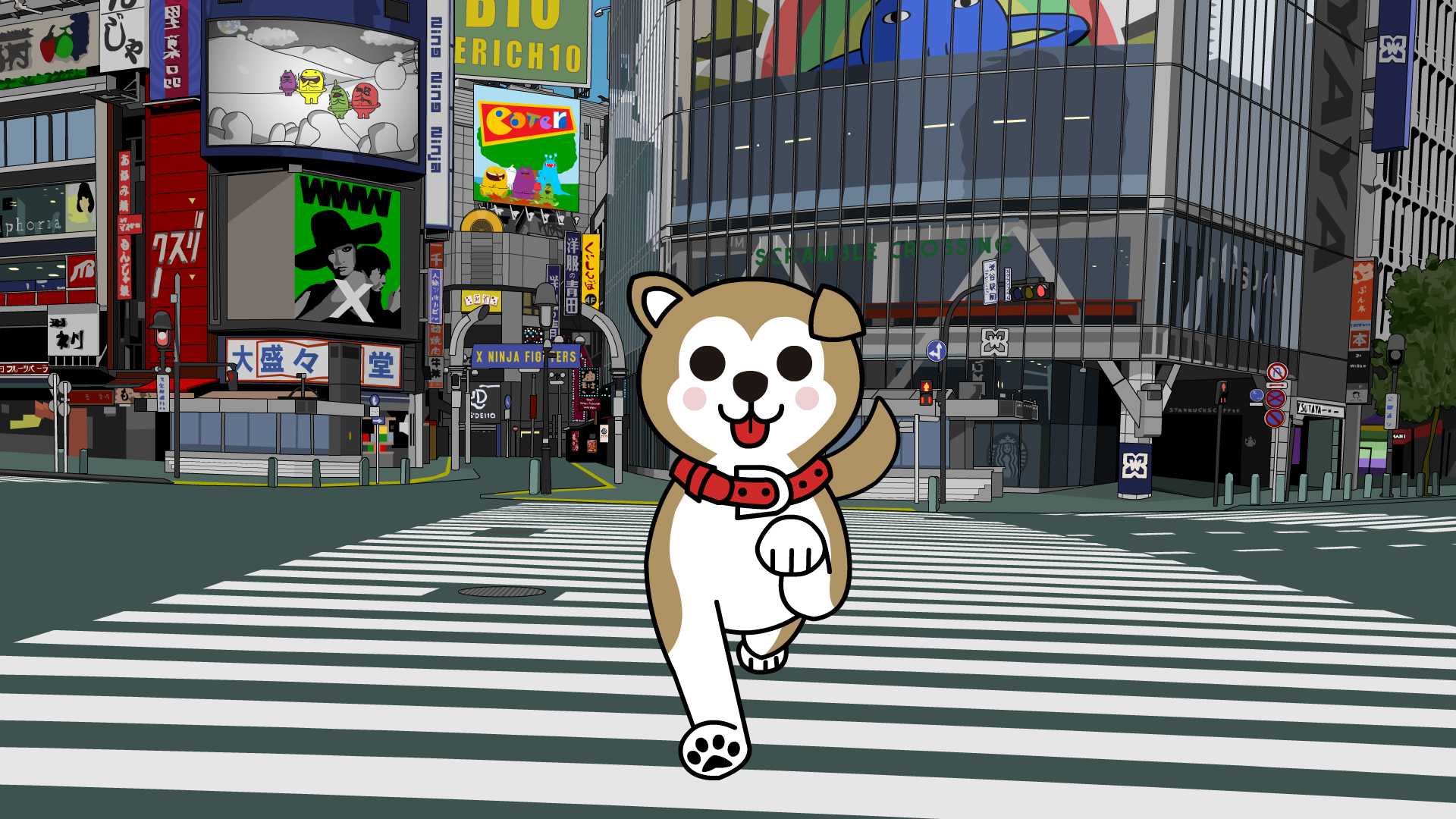 東横ハチ公　I LOVE SHIBUYA